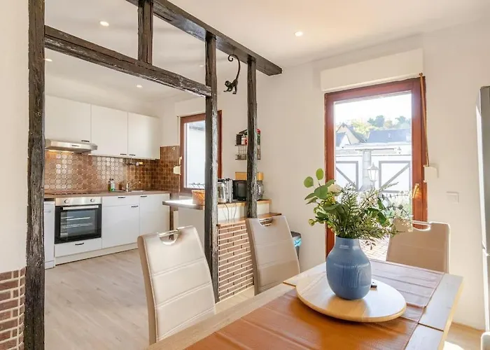 Townhaus-rhens 8 Schlafzimmer, Sauna, Weinkeller, Fotostudio, Hunde Willkommen Rhens